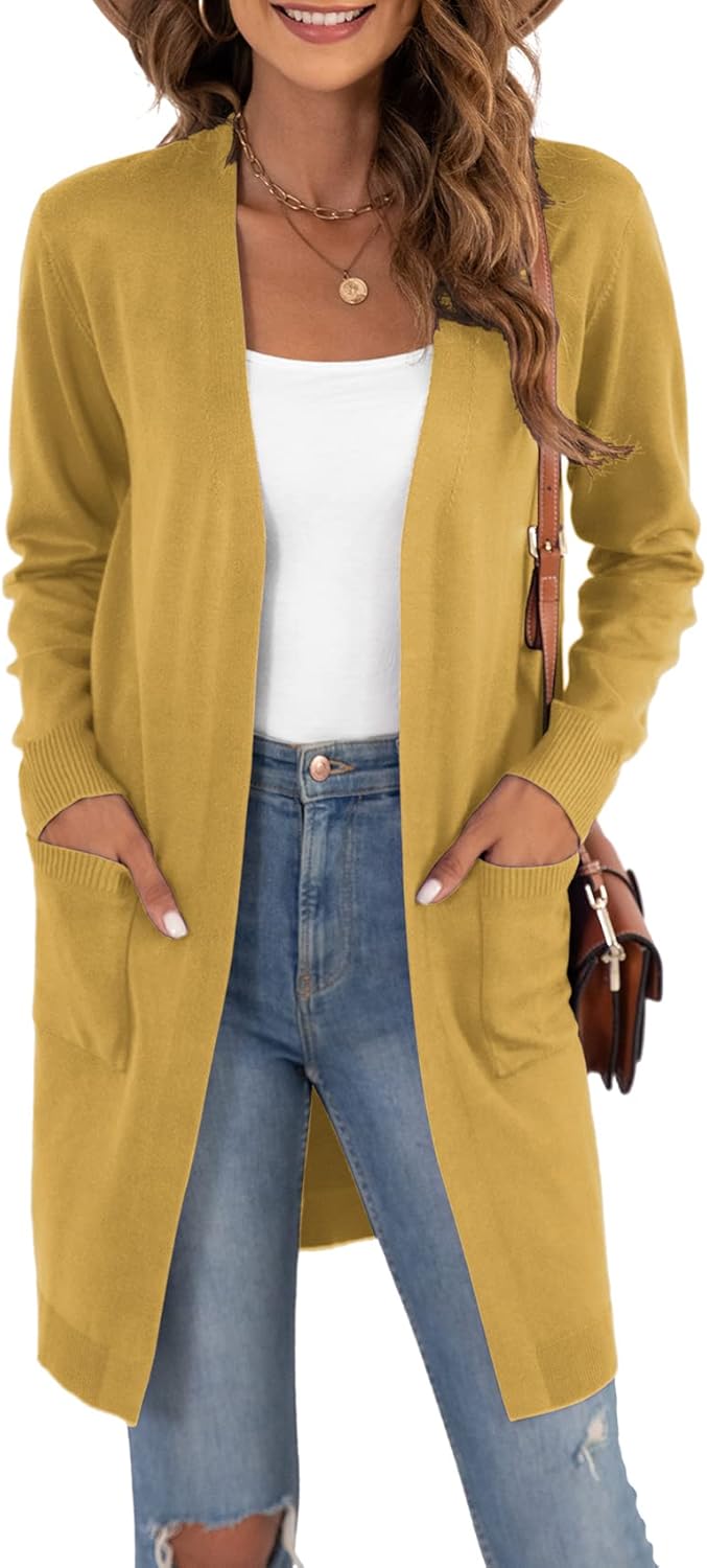 VIISHOW Women's Classic Cardigans for Year-Round Comfort