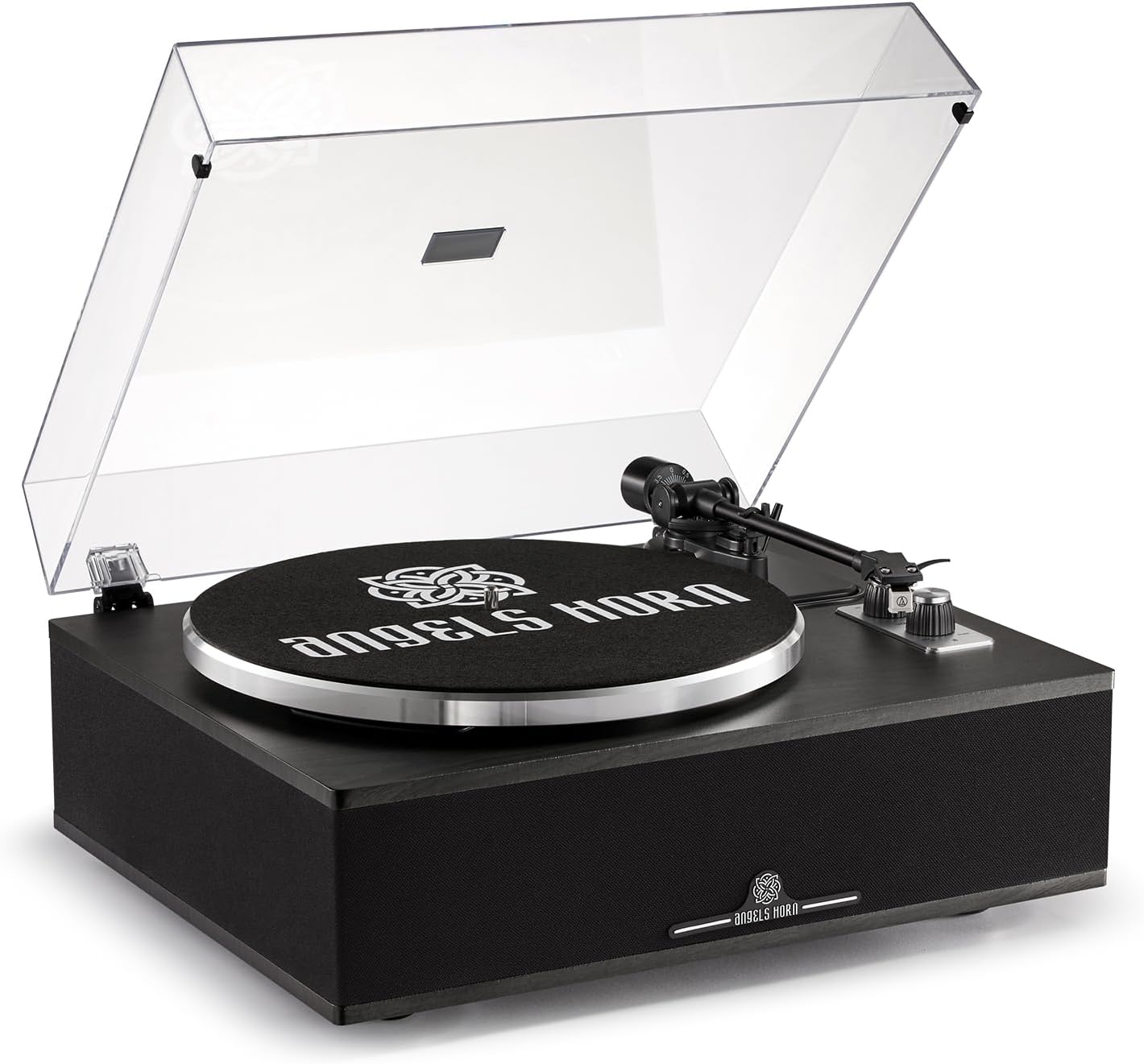 Bluetooth Vinyl Record Player with High-Fidelity Sound System