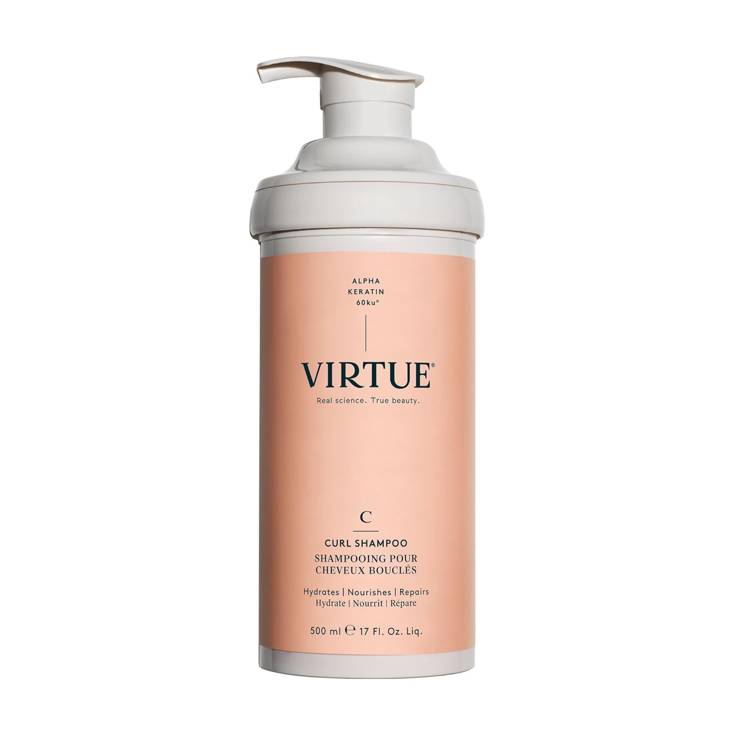 VIRTUE Curl Sulfate Free Shampoo for Hydrating Curly Hair