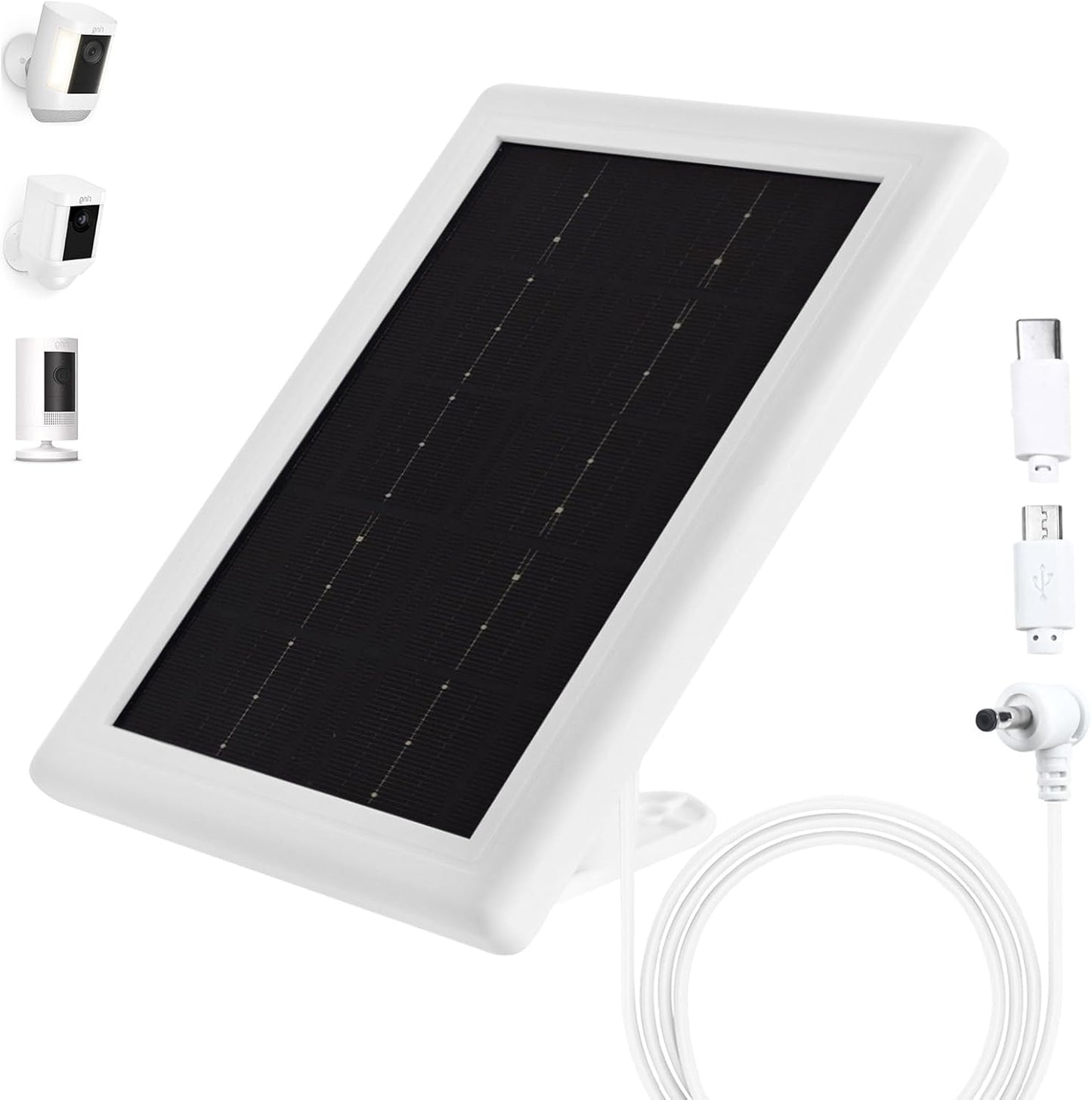 Ring Camera Solar Charger: Always Powered Up!