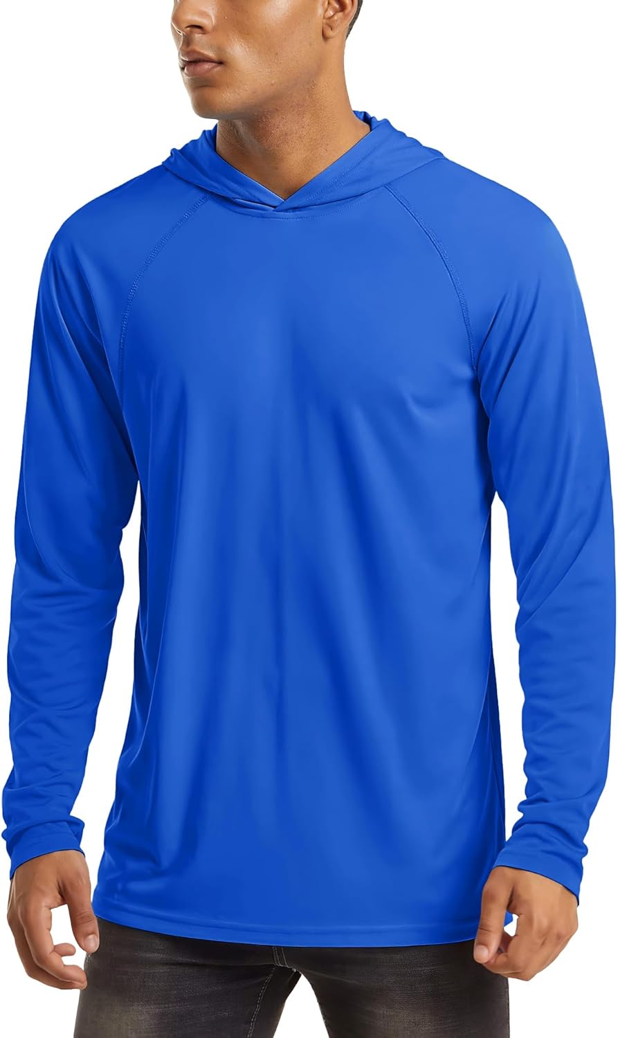 MAGCOMSEN Men's Hooded UPF 50+ Sun Protection T Shirts