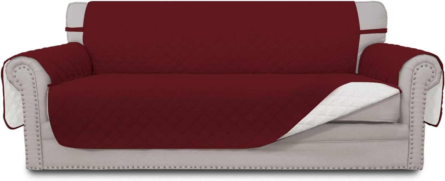 Easy-Going Reversible Oversized Couch Cover for Pet Protection