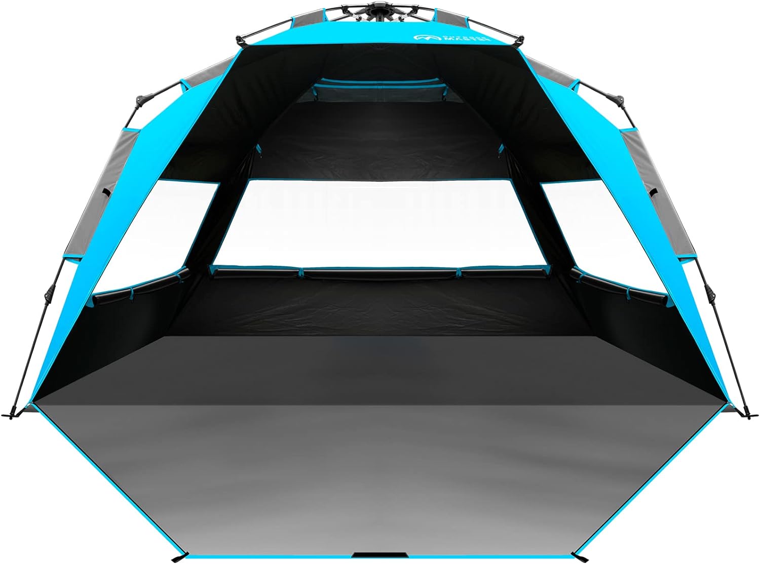 OutdoorMaster Blackout Beach Tent: UPF 50+ Sun Protection