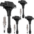 UF549 Ignition Coil Pack and Iridium Spark Plugs Set - Reliable