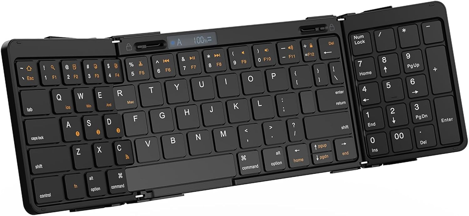 Omikamo Foldable Bluetooth Keyboard - Ultimate Portable Typing