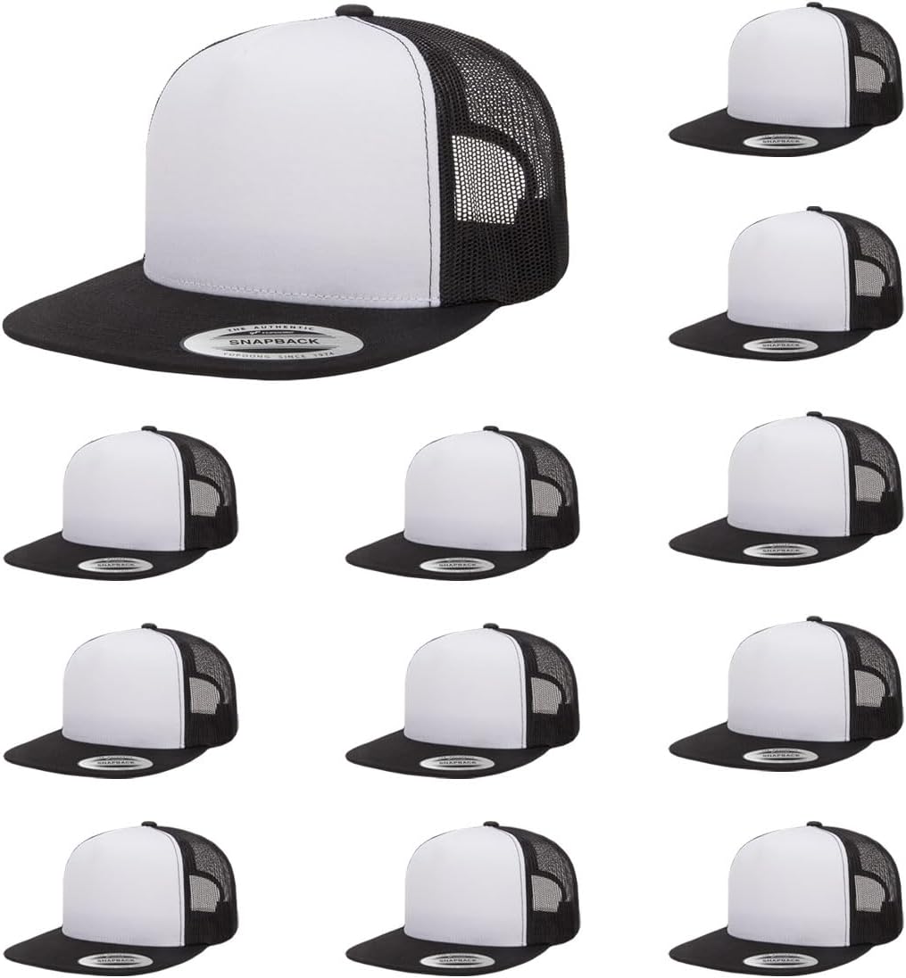 Yupoong 5-Panel Classic Trucker Cap for Ultimate Comfort