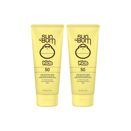 Sun Bum Kids SPF 50 Clear Sunscreen Lotion for Active Kids