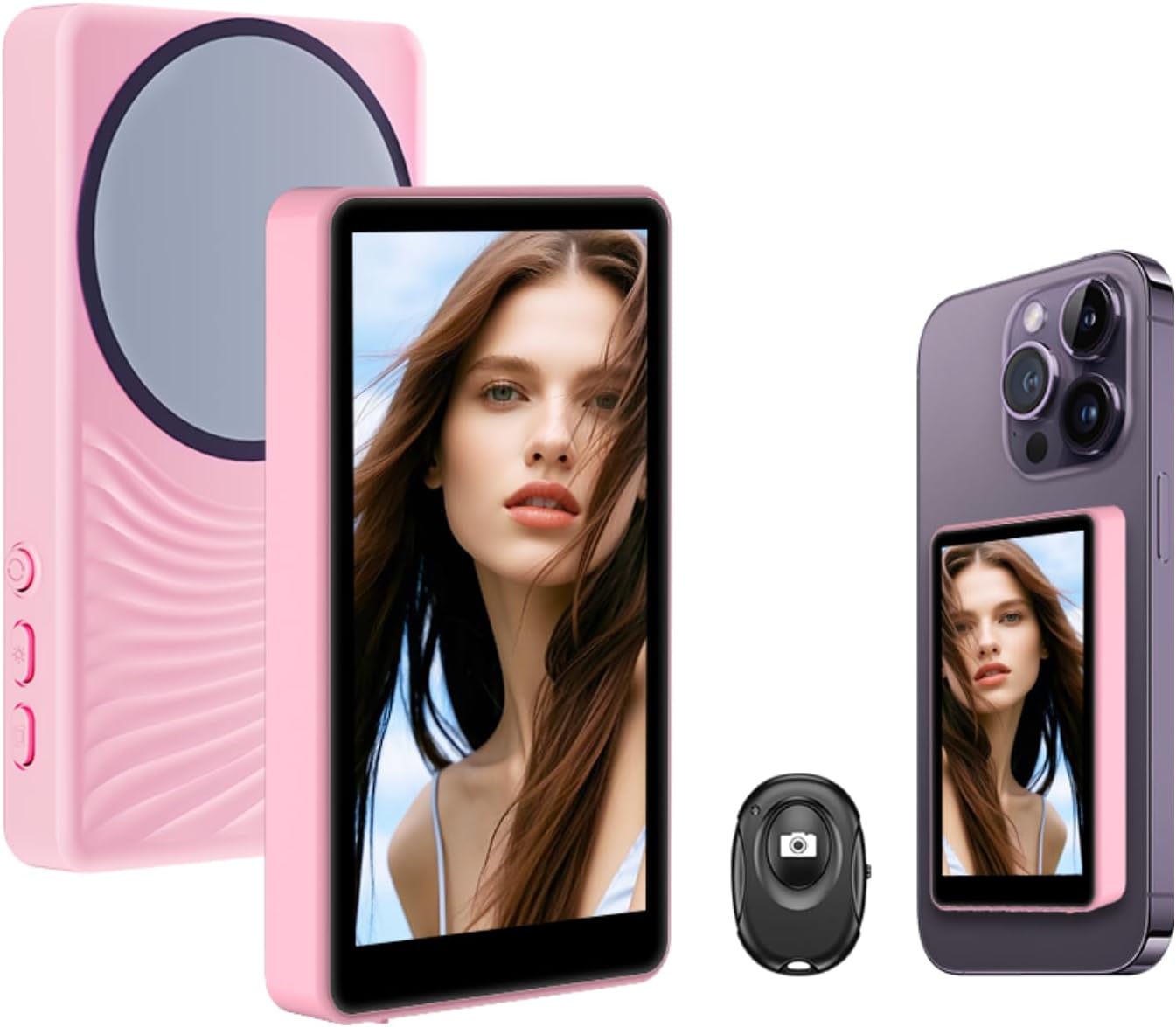 Phone Vlog Selfie Monitor Screen for Seamless Live Streaming