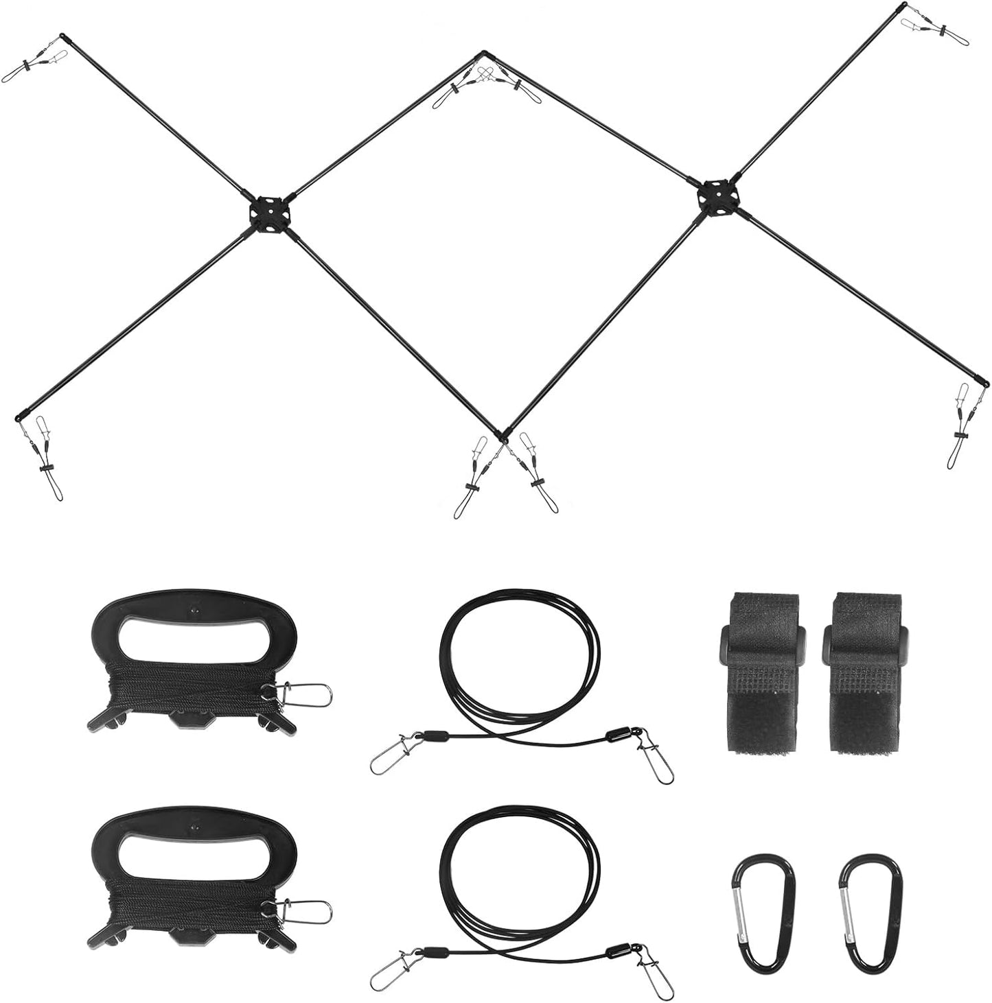 Duck Decoy Spreader and Jerk Rig for Effective Waterfowl Hunting