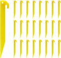 Durable 9 Plastic Tent Pegs - For Secure Outdoor Fixation