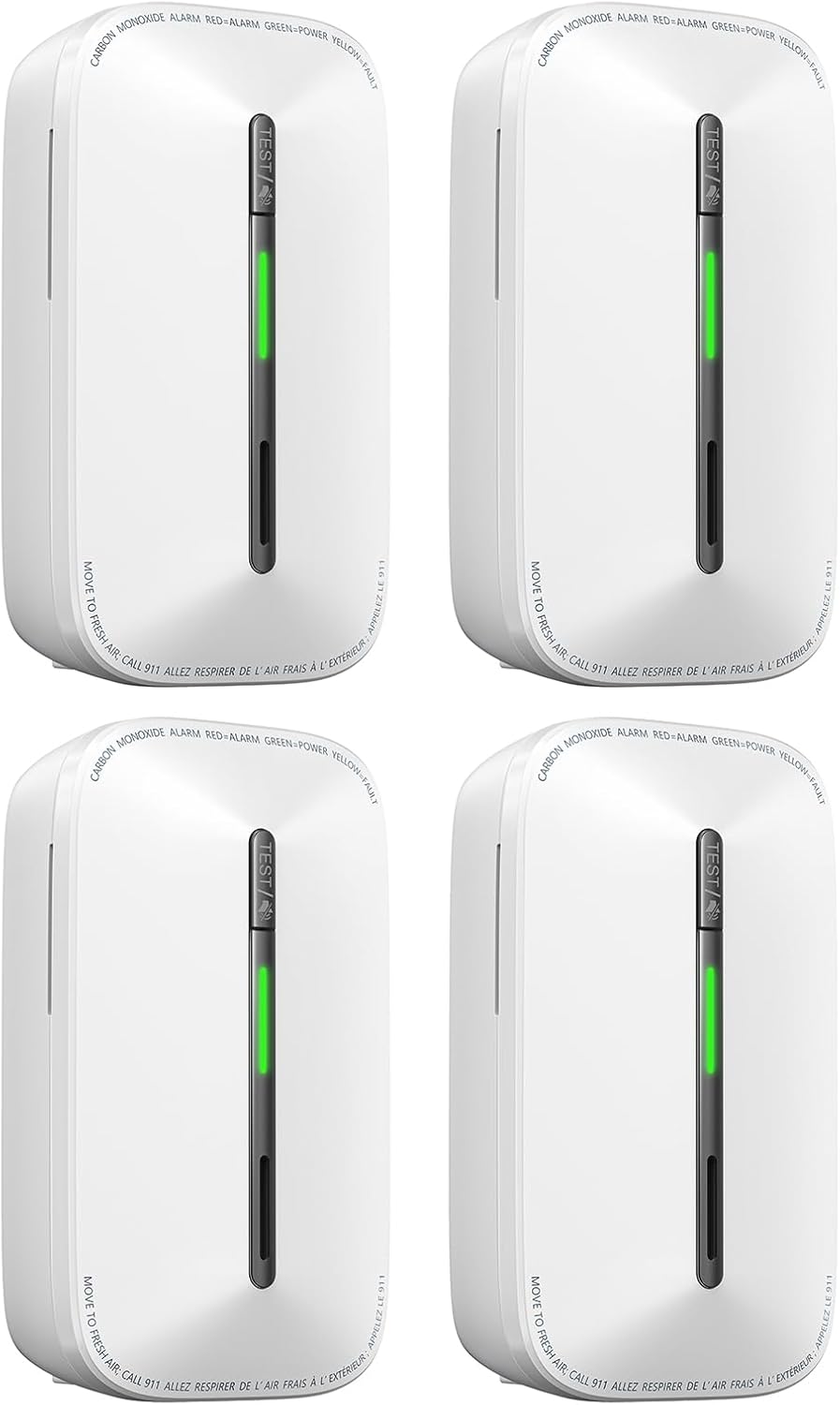 SITERWELL Plug in Carbon Monoxide Detector with 10 Year Battery