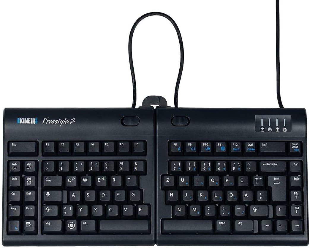 Kinesis Freestyle2 Keyboard for PC - Ergonomic Design Benefits