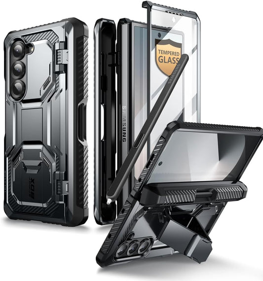 i-Blason Galaxy Z Fold 6 Case with S Pen Holder and Stand