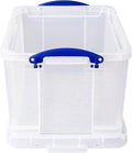 Really Useful File Box Clear (32CL) - Sturdy Portable File Storage