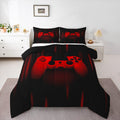 Feelyou Queen Gamer Comforter Set for Boys - Gamepad Design