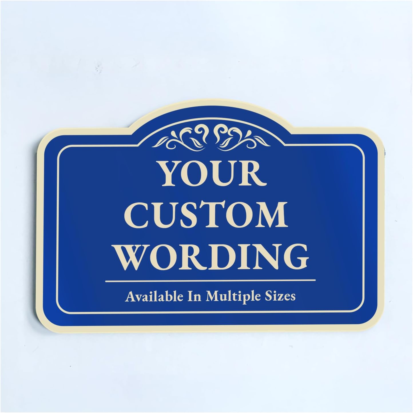 Custom Decorative Outdoor Metal Sign - Personalized Aluminum Sign