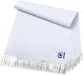 POLYSELLS 200 pcs 19x24 in White x Silver Poly Mailers - Durable Bulk