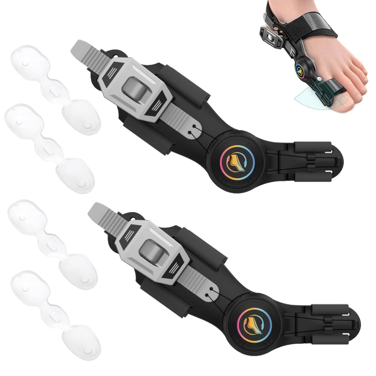 Bunion Corrector for Women & Men Big Toe - Adjustable Orthopedic