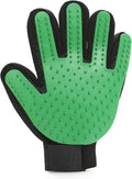 Pet Fur Grooming Gloves for Dogs & Cats - Gentle Bath and Hair Removal