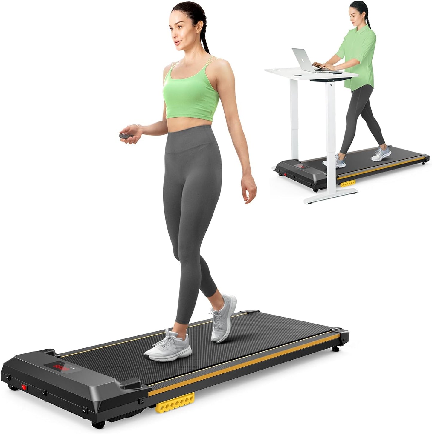 Portable Treadmill for Office/Home: UREVO 2-in-1