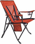 XXL Dual Lock Camping Chair 400lb Capacity - Stable Heavy Duty Seat