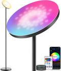 Smart RGB LED Floor Lamp Works with Alexa Google Home - 2000LM Color
