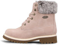 Lugz Womens Convoy Faux Fur Lace Up Boots for Fall Style
