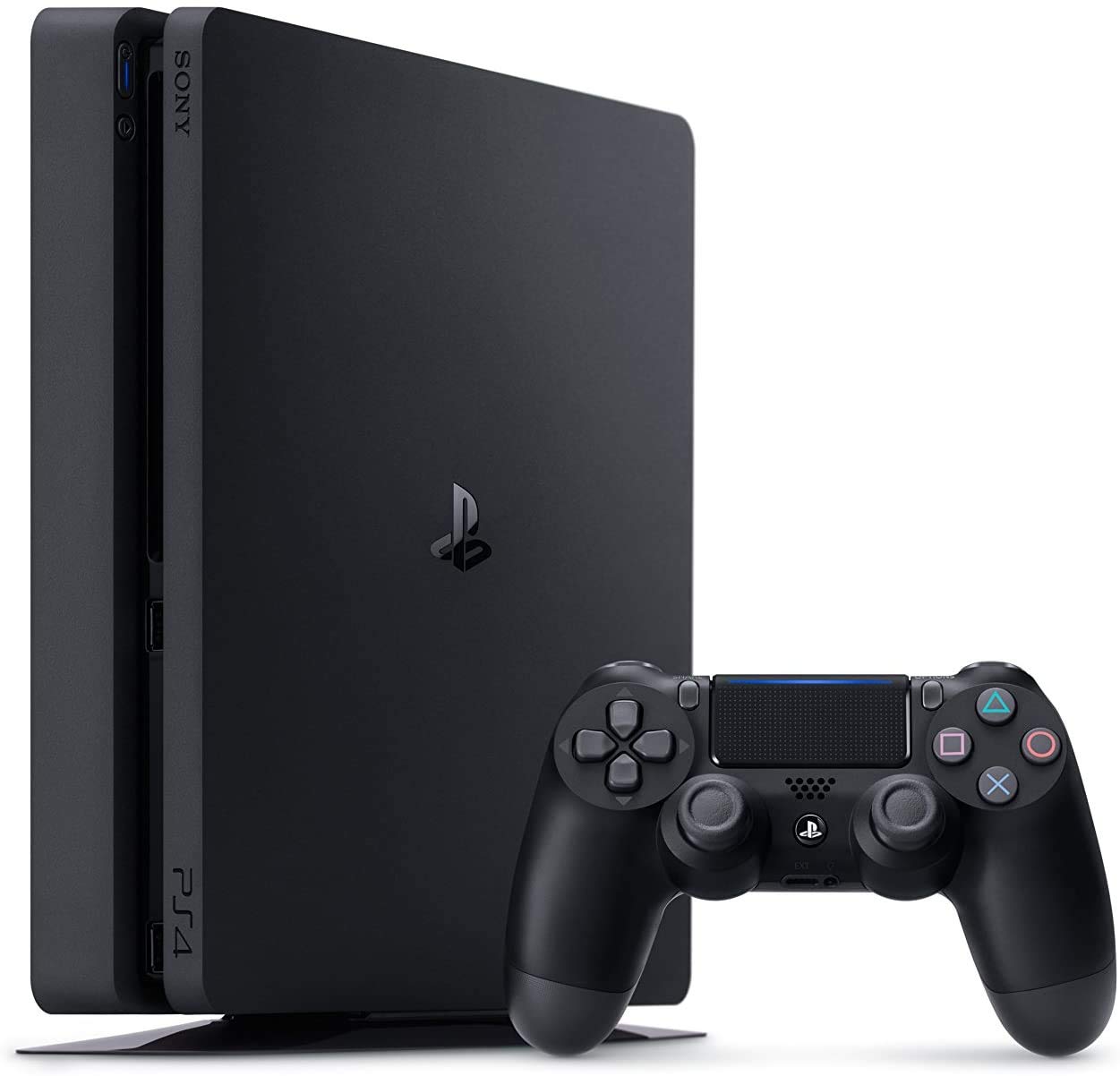 RPlay Play-Station 4 PS4 Slim Edition 1TB Jet Black Console