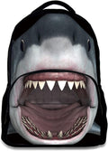 Animal School Bag Shark Backpack for Kids and Adults 17 Inch