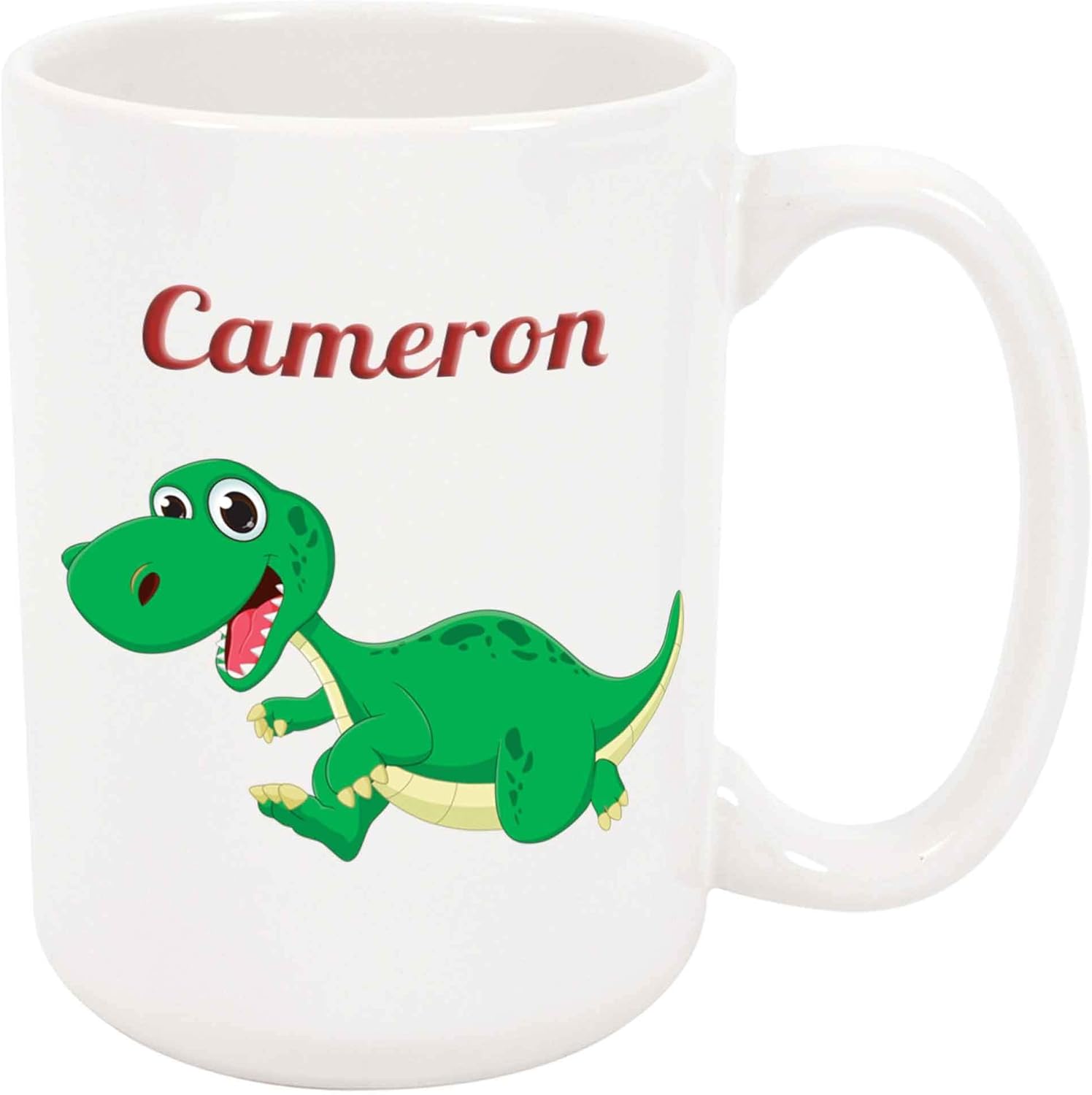 Dino-Print Custom Mug - Unique Personalized Gift