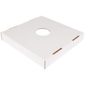 BOX USA 40 or 50 Gallon Corrugated Trash Can Lids - 10-Pack
