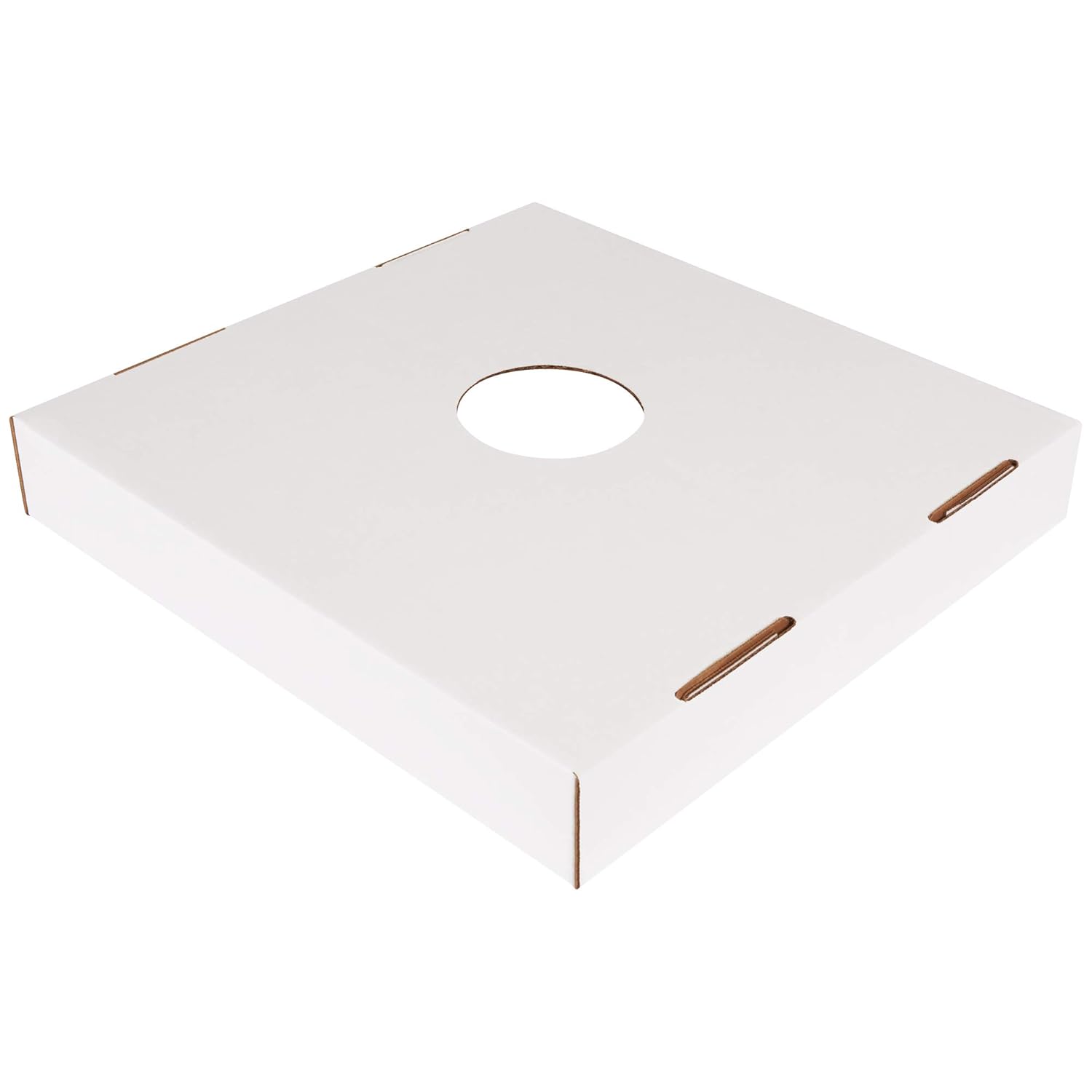 40 or 50 Gallon Corrugated Cardboard Trash Can Lids for Events