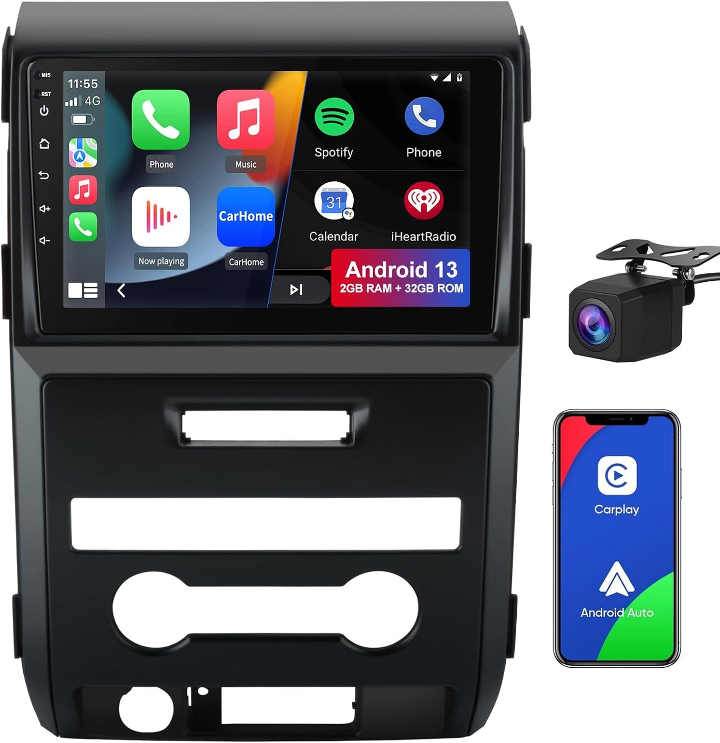 Car Radio Stereo for Ford F150 2009-2012 with Touch Screen