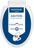 Mayfair Ashton Easy to Clean Single Hinge Toilet Seat - Slow Close