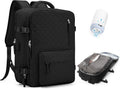 Travel Vacuum Storage Backpack for Men & Women Black - Air Pump Space
