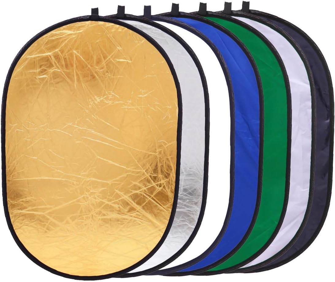 7-in-1 Photography Reflector Kit for Versatile Lighting Needs