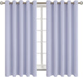 Lavander Blackout Curtains Set of 2 Panels - Grommet Thermal Insulated