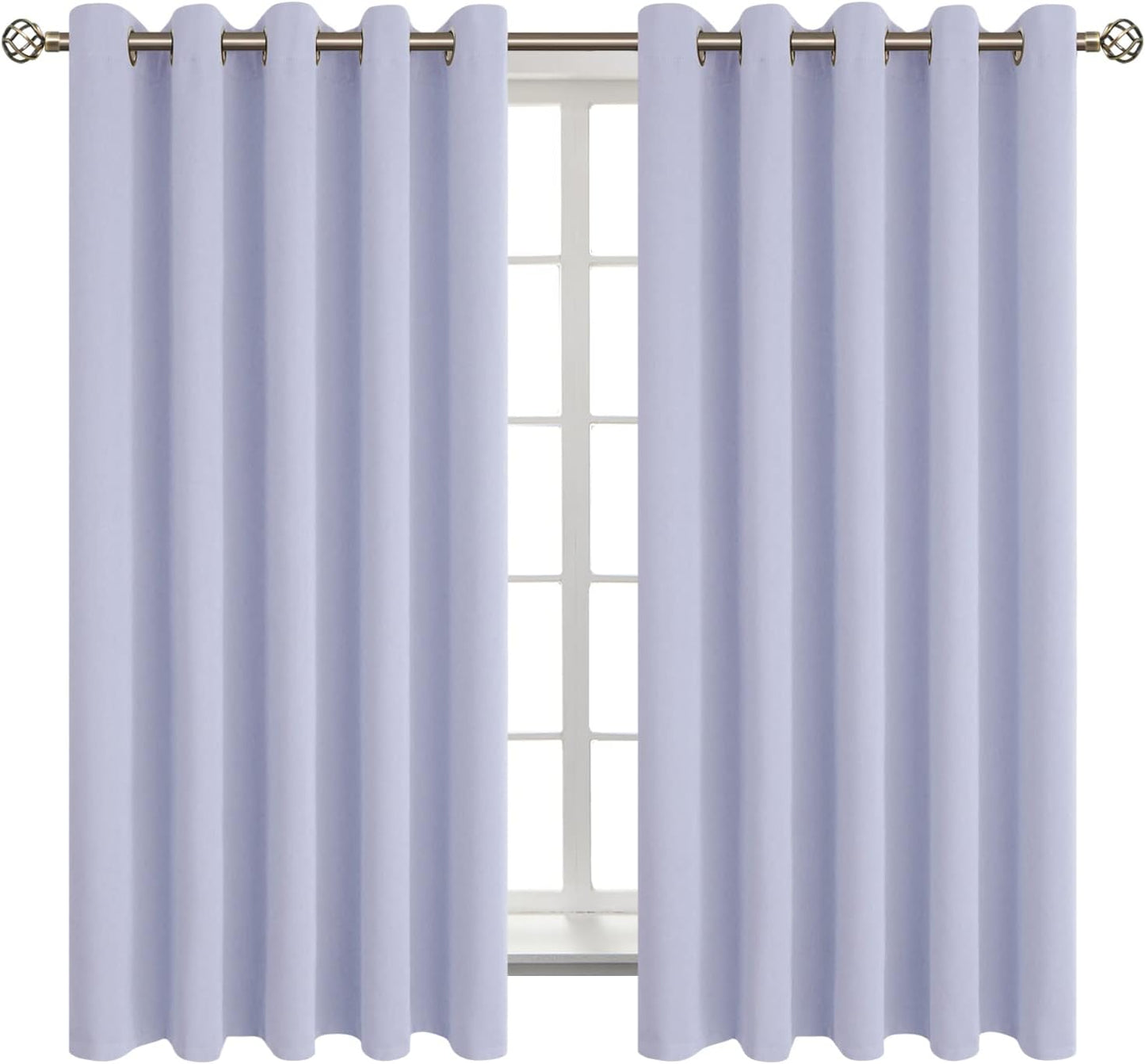 BGment Blackout Curtains - Grommet Thermal Insulated Panels