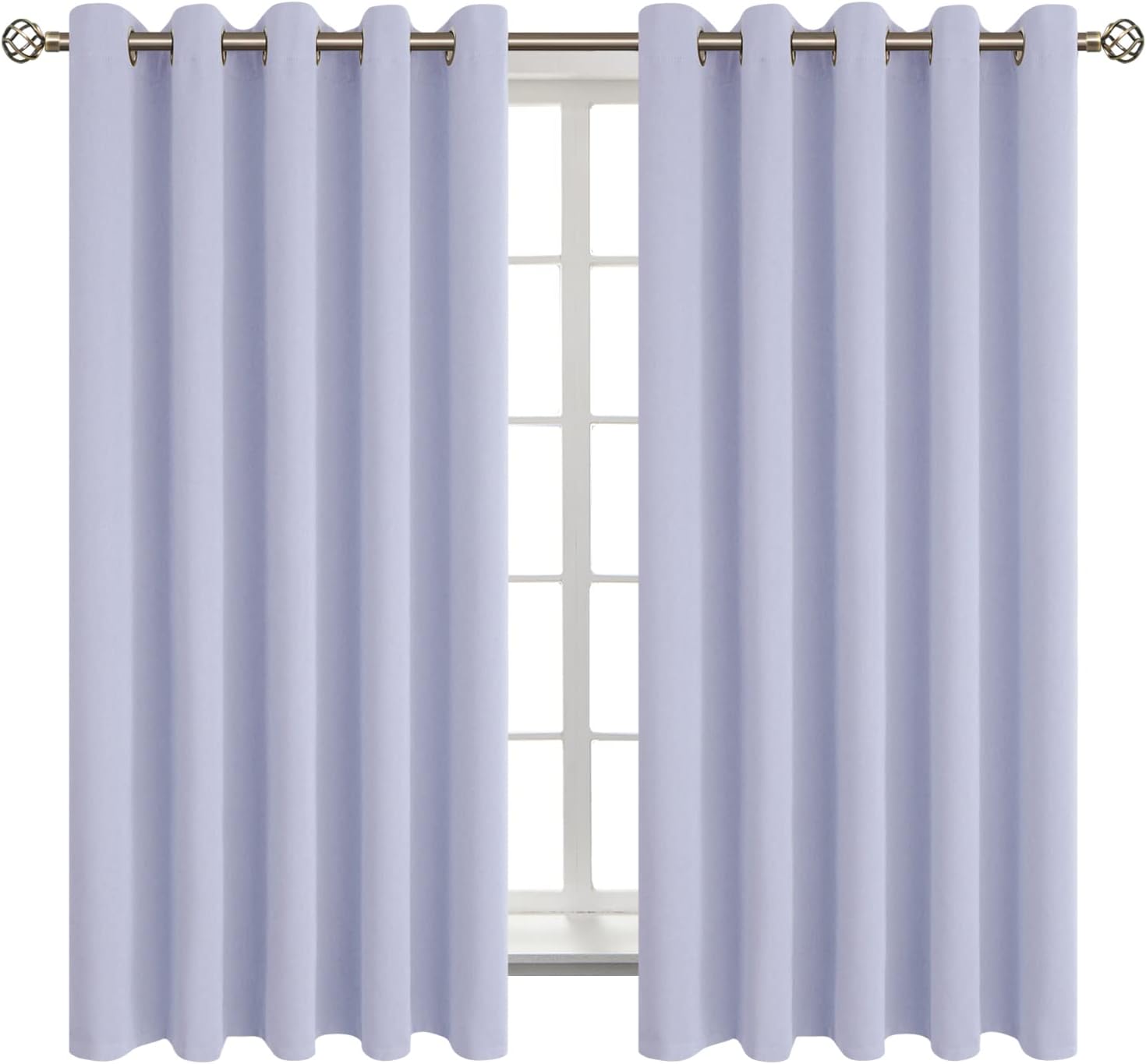 BGment Blackout Curtains - Grommet Thermal Insulated Panels