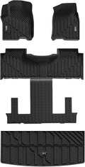 3W Floor Mats & Cargo Liner for 2021-2026 Tahoe Yukon Escalade