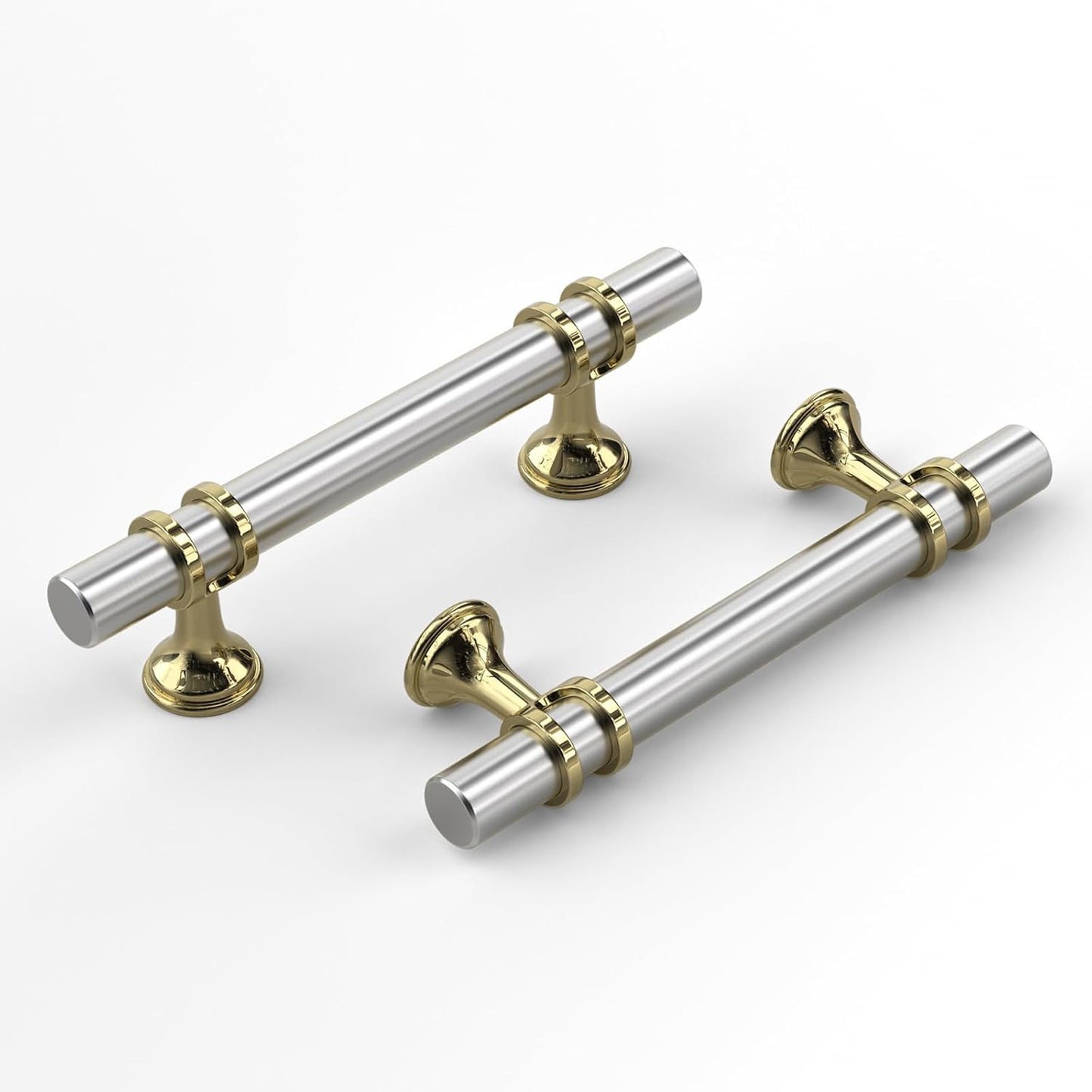 Brushed Nickel Cabinet Pulls for Kitchen and Bathroom Use
