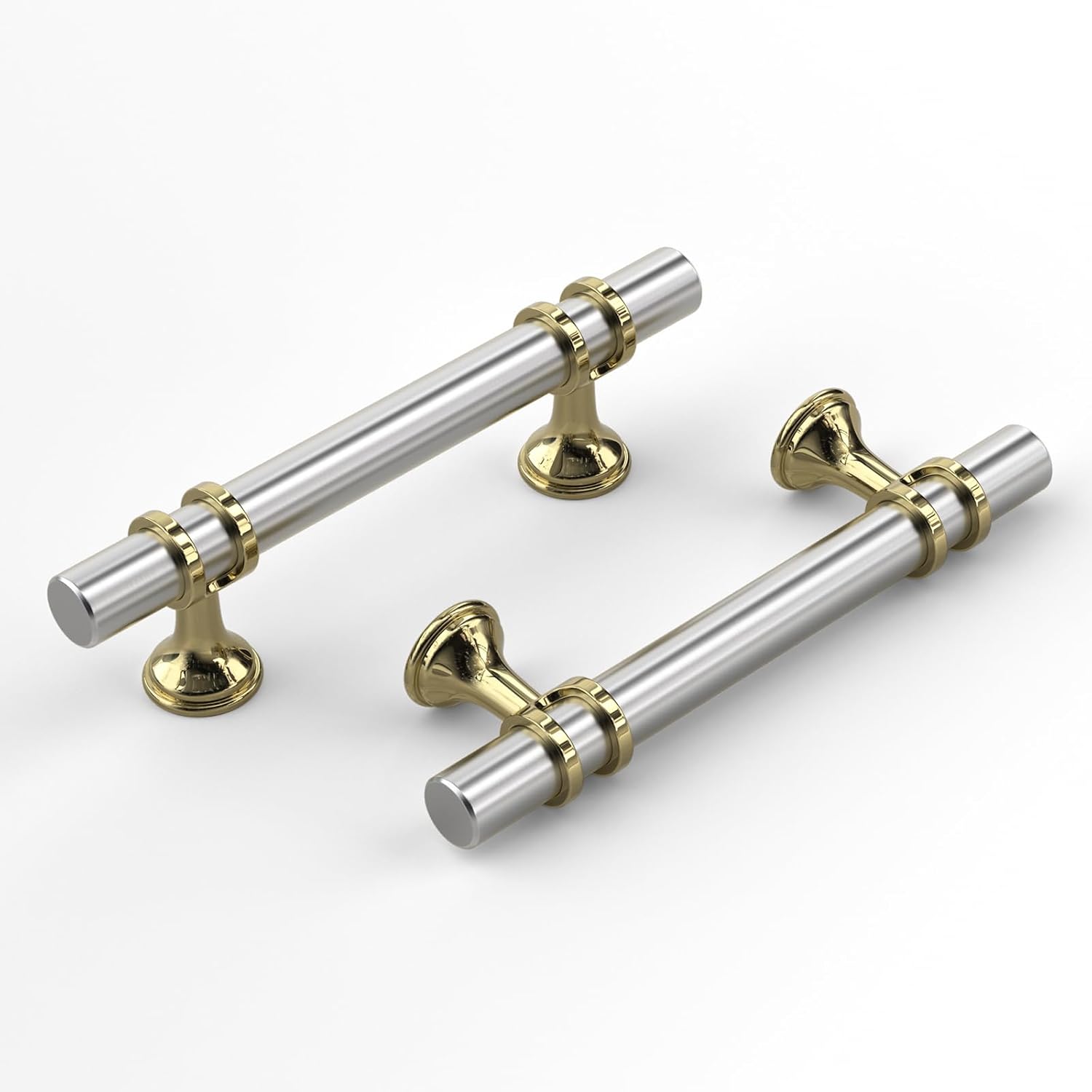 Brushed Nickel Cabinet Pulls for Kitchen and Bathroom Use