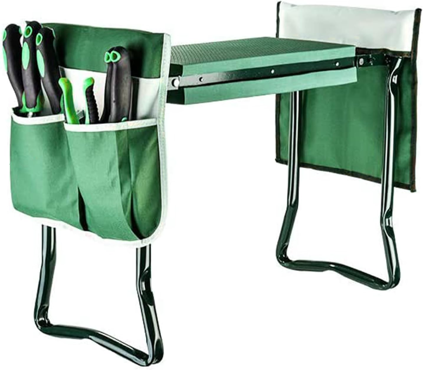 BESTHLS Garden Kneeler and Seat - Heavy Duty Folding Stool