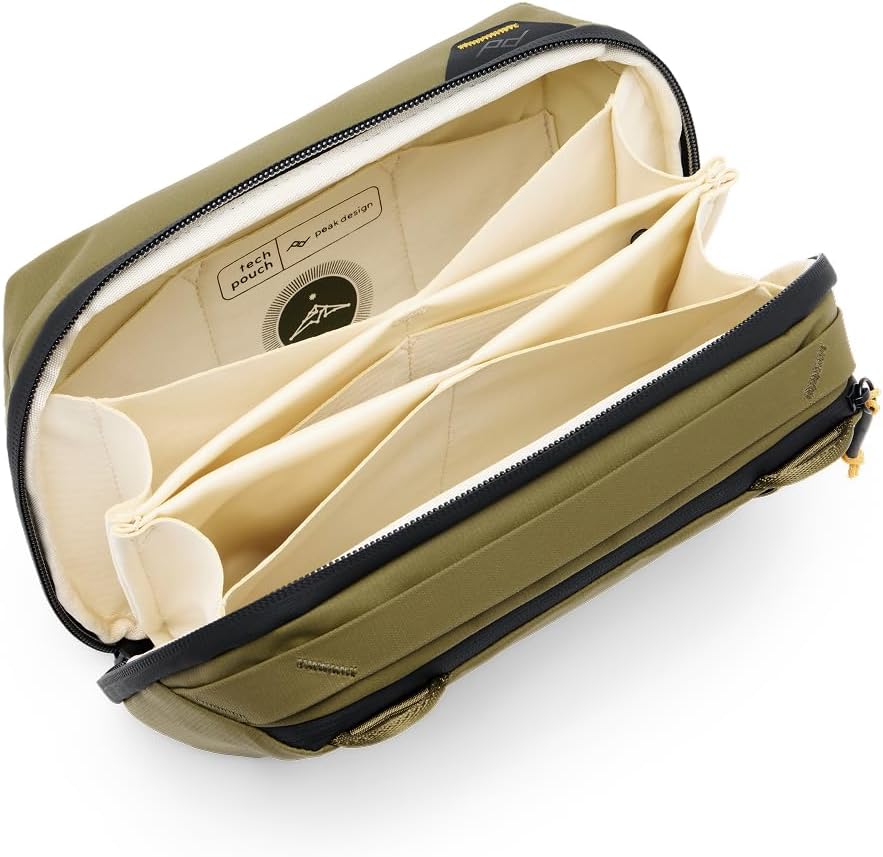 Peak Design Tech Pouch - Ultimate Electronics Organizer for Travel