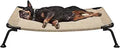 Veehoo Curved Cooling Elevated Dog Bed X-Large - Breathable Raised Cot