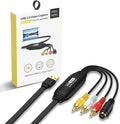 VHS to Digital Converter 1080P USB Video Capture Card - Easy Tape