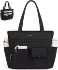 LOVEVOOK Tote Bag for Women - Light Puffer Tote with Multi-Pockets