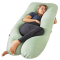 Meiz Pregnancy Pillow U Shaped Maternity Pillow - Cooling Support