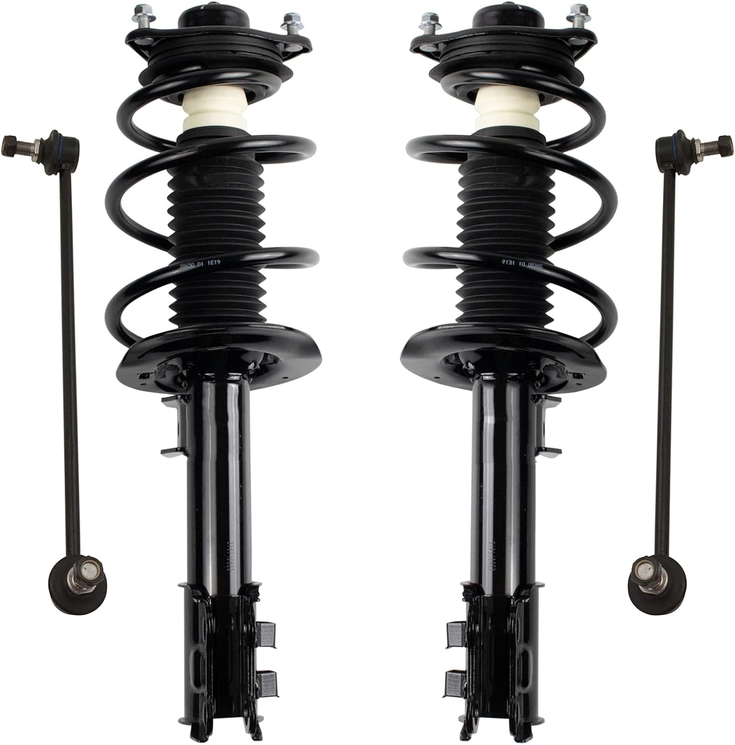 TRQ Front Suspension Kit for 2011-2012 Hyundai Sonata & Kia Optima