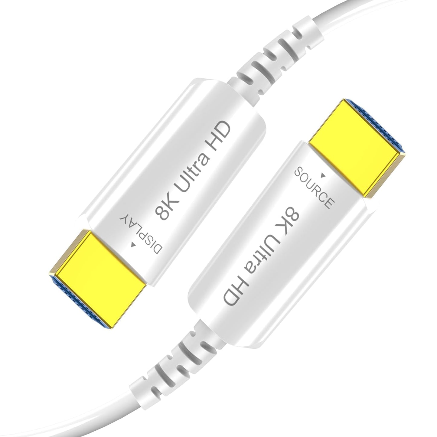 8K Fiber Optic HDMI Cable 15 FT for Ultimate Gaming Experience